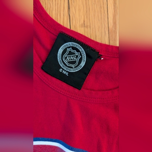 NHL Montreal Canadiens Red Short Sleeve Tee - Picture 2 of 5